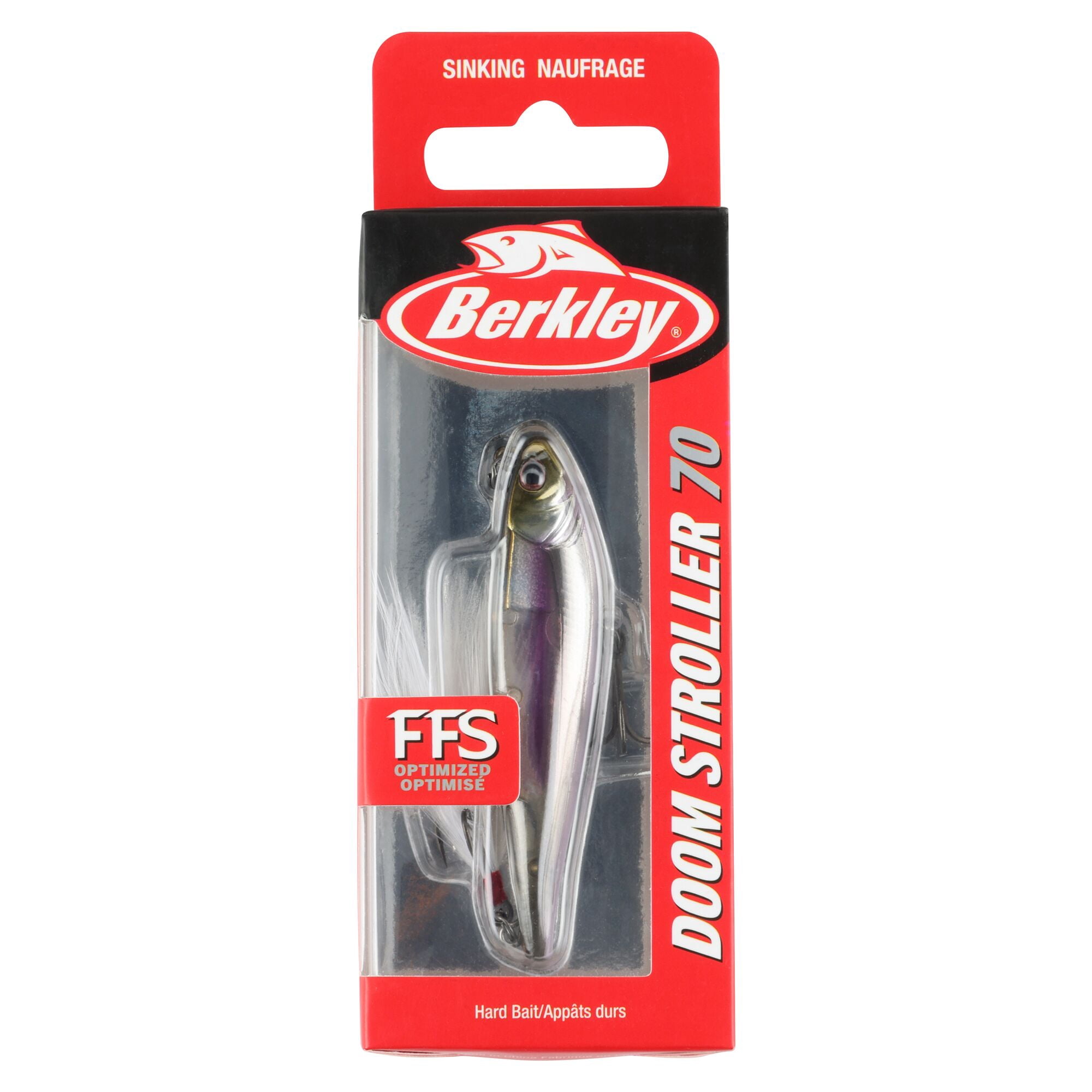 Berkley Doom Stroller Fishing Lure, 2.75 in, Wakasagi (1-count)