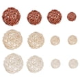 thumbnail image 4 of unbranded  12 Pcs Decorative Bowl Fillers Balls for Centerpiece Bowls Woven Rattan, 4 of 8