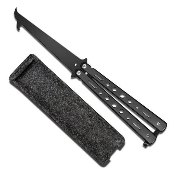 UniversalMart Stainless Steel Folding fire Pit Poker, Folding Handle and Barb Suitable for Camping, fireplaces, Bonfires, car Tires. Firepot Tool Accessories。