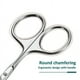 thumbnail image 3 of Eyebrow Scissors Curved Blade Cuticle Scissors Professional Stainless Steel Manicure Trimmer Hair Remover Tool Facial Hair Nose Hair Scissors, 3 of 4