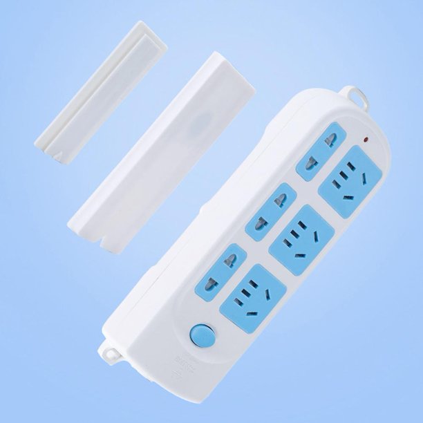Soporte para regleta de alimentación de montaje en pared Adhesivo sin costuras Autoadhesivo Rack de enchufe para el hogar Sywqhk Libre de BPA