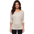 thumbnail image 5 of ToBeInStyle Women's Boat Neck Dolman Style Blouse, 5 of 5