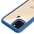 thumbnail image 4 of Kaleidio Case For iPhone 13 Pro Max (6.7") [Fusion-X] Hybrid TPU Bumper [Shockproof] Transparent Skin Cover [Clear/Blue], 4 of 4