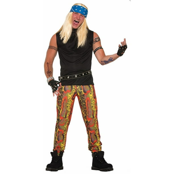 snake skin rocker costume pants adult men 
