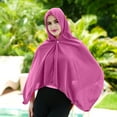 thumbnail image 4 of Portable Cloak Hooded Quick Drying Button Design Lightweight Cool Feeling Cloak Washable Easy to Wear Beach Cloak, 4 of 8