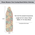 thumbnail image 6 of HELLHERO Retro Daisies Ironing Board Pad Covers Ironing Board Protector Hook and Loop Fastener Straps for Home Laundry Room Use Home, 6 of 6