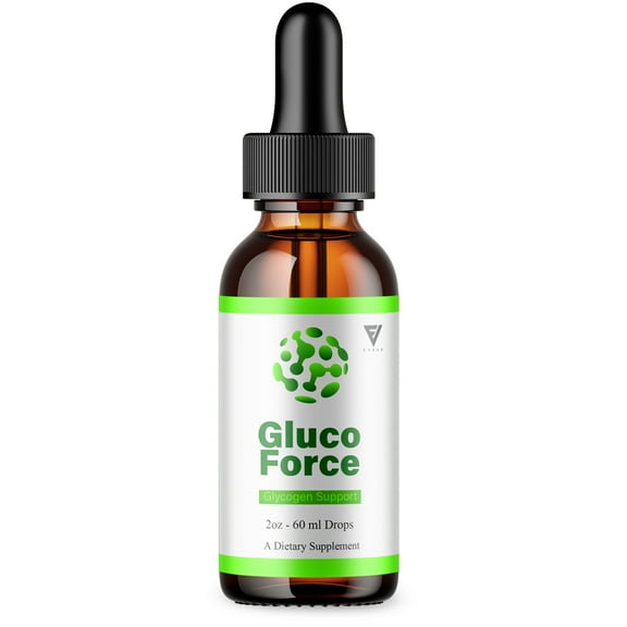 Gluco Force Liquid Drops GlucoForce Glycogen Support Supplement (2oz)