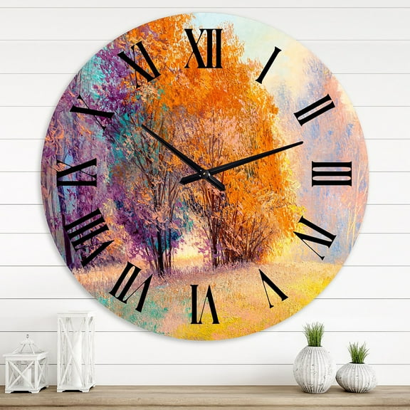 Designart 1 in Quartz Wall Clock