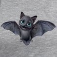 thumbnail image 3 of CafePress - PD Moreno's Halloween Bat Women's Deluxe T Shirt - Womens Tri-blend T-Shirt, 3 of 4