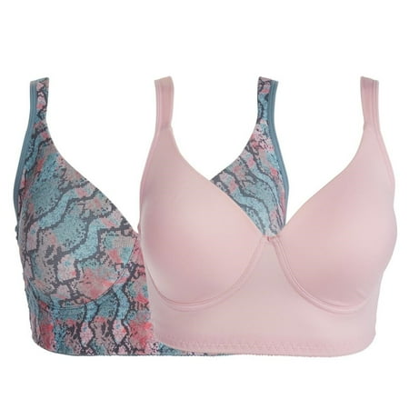 

Rhonda Shear 2Pc Molded Cup Leisure Bra Lace Women s 787-906