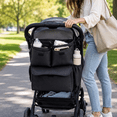 thumbnail image 5 of Waterproof Stroller Organizer Caddy, Multi Pocket Oxford Storage Bag, Adjustable Hook Strap for Daily Use, Baby Buggy Accessories for Diaper & Phone​, Black, 5 of 5