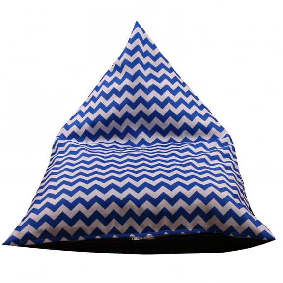 AUQ Bean Bag Cover,Multi-Line Seams Bean Bag Storage,Effortless Cleanup Bean Bag Covers Only,Style1