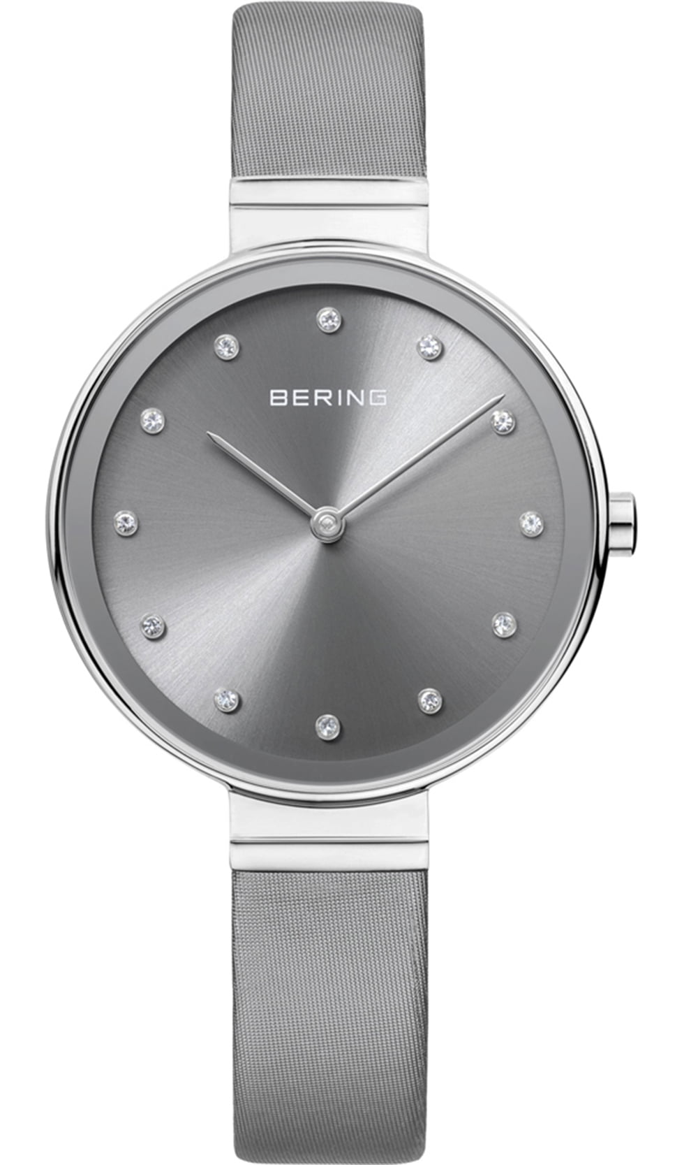 Bering Womens Watch 31mm Silver Tone Stainless Mesh 14531-077 New Battery 14531-388.jpg main image 3