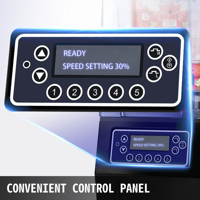 Commercial Smoothie Blender Sound Enclosure Mixer 1500W Silent Blender –  Partsable