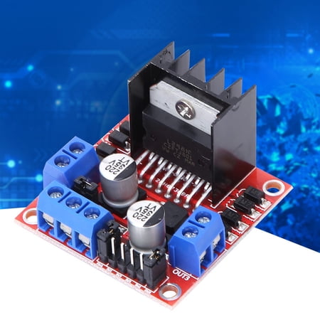 One Motor Driver Module Motor Driver Module L298N Motor Drive Board Module Double H Bridge ...