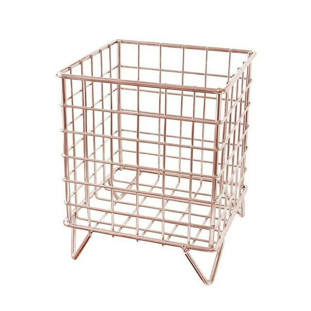 Cesta Almacenamiento Escritorio, Soporte para Libros, Bolígrafos, Cápsulas Café, Gran Capacidad, para Dormitorio Estudiantes, Artículos para Notas Adhesivas, Archivador D