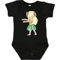 thumbnail image 3 of Inktastic Blonde Hula Girl Girls Baby Bodysuit, 3 of 5