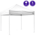 thumbnail image 5 of Impact Canopy 10' x 10' White Event and Pop-up Outdoor Canopy with UV Protection Material, 5 of 6
