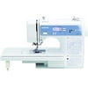 Brother Sewing and Quilting Machine, Computerized, 165 Built-in Stitches, LCD Display, Wide Table, 8 Included Presser Feet, white