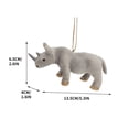 thumbnail image 5 of Black_Friday Deals 2024! Byikun Christmas Decorations Simulation Giraffe Rhinocero Leopard Decorations Gifts Christmas Decorations, 5 of 5