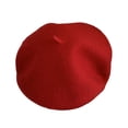 thumbnail image 2 of Cheers.US Beret Hat Wool French Beanie Hat Outdoor Hat Winter Hat Fashion Lady Hat, 2 of 4