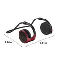 thumbnail image 4 of Inerposs Over-Ear Bluetooth Headphones with HiFi Stereo Sound, Foldable Design, Microphone, and 10-Hour Playtime - Ideal for Sports and Travel, 4 of 8