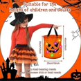 thumbnail image 5 of 2pcs Led Light Halloween Candy Bags Collapsible Ghost Bags Multipurpose Reusable Halloween Bucket F, 5 of 5