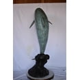 thumbnail image 6 of Nifao Jumping Dolphin23" x 33" x 60"H – Outdoor Bronze Fountain, Garden Water Feature, 23"L x 33"W x 60"H, 6 of 11
