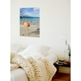 thumbnail image 2 of Awkward Styles Seacape Poster Artwork Flamingo Room Wall Decor Flamingo Poster Decor Ideas Unframed Art Picture Home Decor Ideas Flamingos Illustration Pink Room Wall Art Beach Decals Room Decoration, 2 of 3