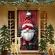 thumbnail image 4 of Cubierta de puerta navideña de 35 x 71 pulgadas - Diseño de Papá Noel - Decoración navideña para puerta - Decoración para festivales y fiestas, 4 of 5