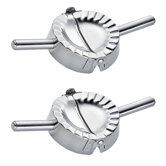 2X Best Utensils Stainless Steel Empanada  Ravioli Mold Dumpling Maker  Pastry Dough Cutter