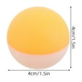 thumbnail image 2 of Minkissy 20pcs Colored Table Tennis Balls PVC Recreational Play Balls Durable Build for Court Practice, 2 of 7