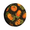 thumbnail image 1 of Balery Orange Pumpkin Cubiertas para Neumáticos - Protector Resistente para Neumáticos de Camioneta, SUV, Remolque, Camper y RV-17 inch, 1 of 6