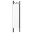 thumbnail image 6 of vidaXL Freestanding 3-Panel Folding Room Divider Black 47.2"x70.9" Fabric Privacy Screen, 6 of 123