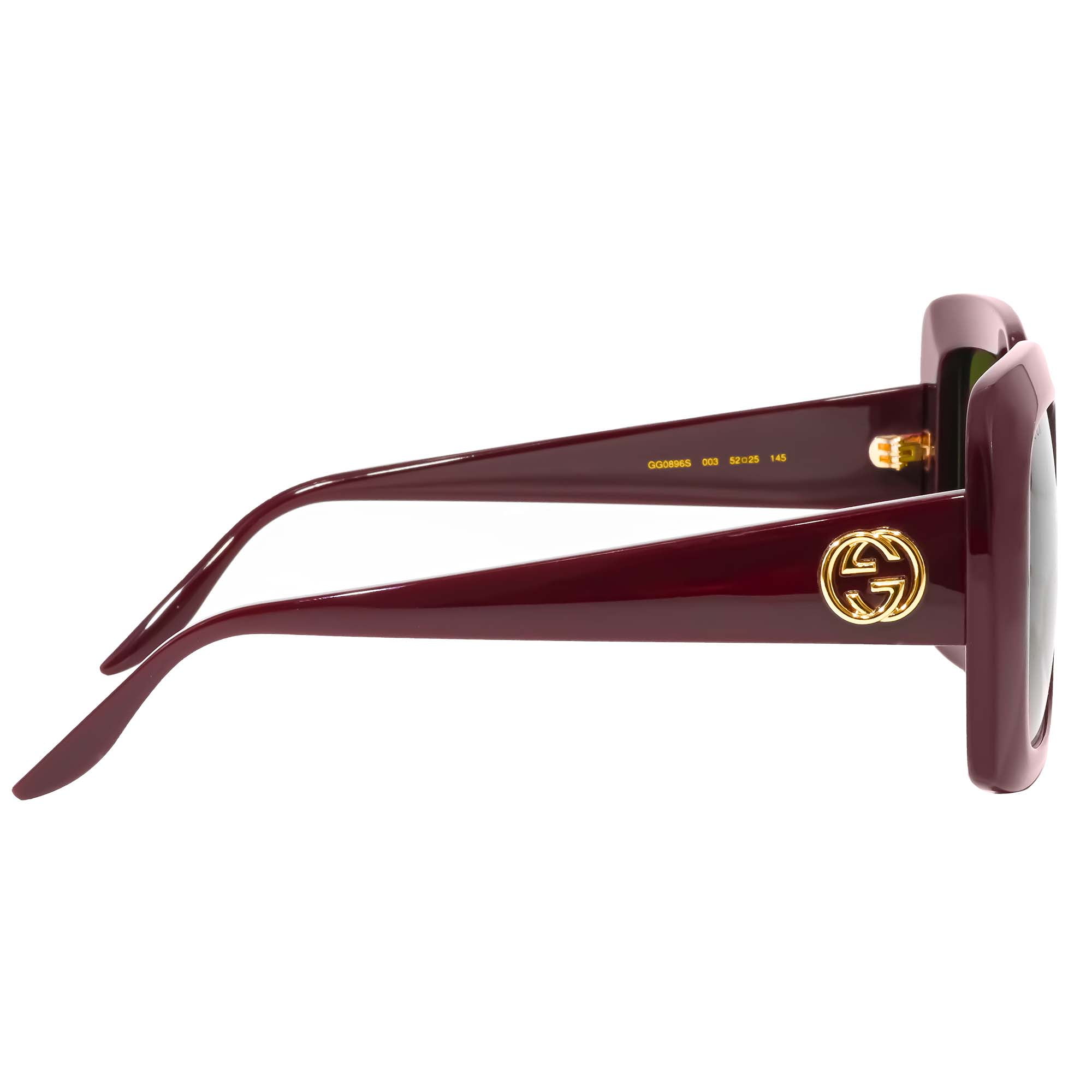 Gucci Women's Green Square Sunglasses GG0896S003 Nepal Ubuy