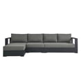 thumbnail image 4 of Tahoe 3-Piece Outdoor Patio Powder-Coated Aluminum Left-Facing Chaise Sectional Sofa Set by Modway, 4 of 8