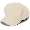 thumbnail image 2 of CYSFASHION Baseball Cap for Women Soft Trucker Hat Men Beret Visor Fashion Accessories Adjustable Women's Hats & Caps Beige, 2 of 3