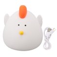 thumbnail image 1 of Cartoon Chicken Shape Night Light,3 Gears Bedside Night USB Night Light LED Night Lamp True Excellence, 1 of 8