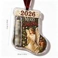 thumbnail image 6 of Christmas Stocking Cash & Treat Holder Ornament, Christmas Money Holder Ornaments, Christmas Decoration, Christmas Gift for Kiddo Adults (Angle), 6 of 6