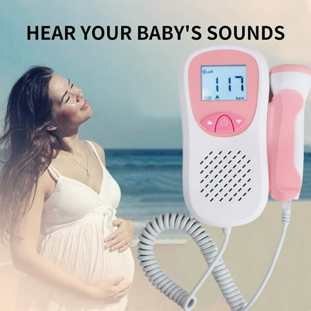 Heartbeat Monitor Portable-FetalDopler-Easy to Use for Home