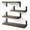 Rustic Brown, variant on BAYKA Wall Shelves for Bedroom Decor, Floating Shelves for Wall Storage, Display Mounted Rustic Wood Shelf for Books,Plants,Corner Shelves for Bathroom,Kitchen,Living Room(Set of 4)