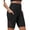 61# 1Pack:Black, variant on Womens 8" High Waist Nylon Shorts for Workout Athletic Shorts with Pockets and Breathable Mesh,White,US Size M