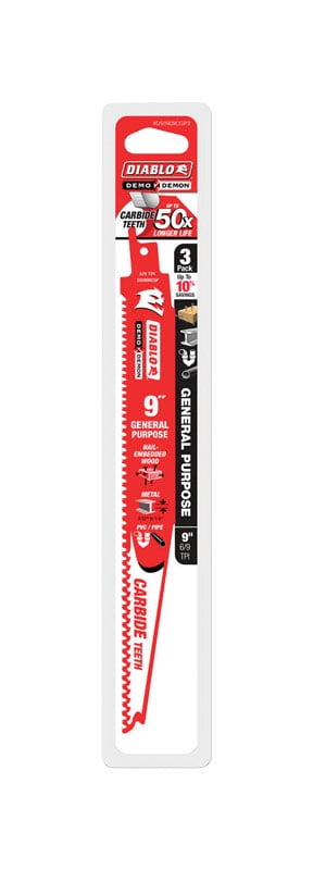 diablo demo demon blade 7-1/4 inch diablo demo demon blade 7-1/4 inch