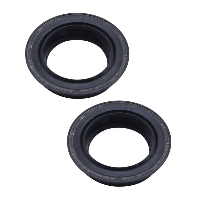 LIFKOME 2 Pcs Joint d'Huile d'Essieu avant Noir Pièce de Modification de Voiture Remplacement Haute Précision