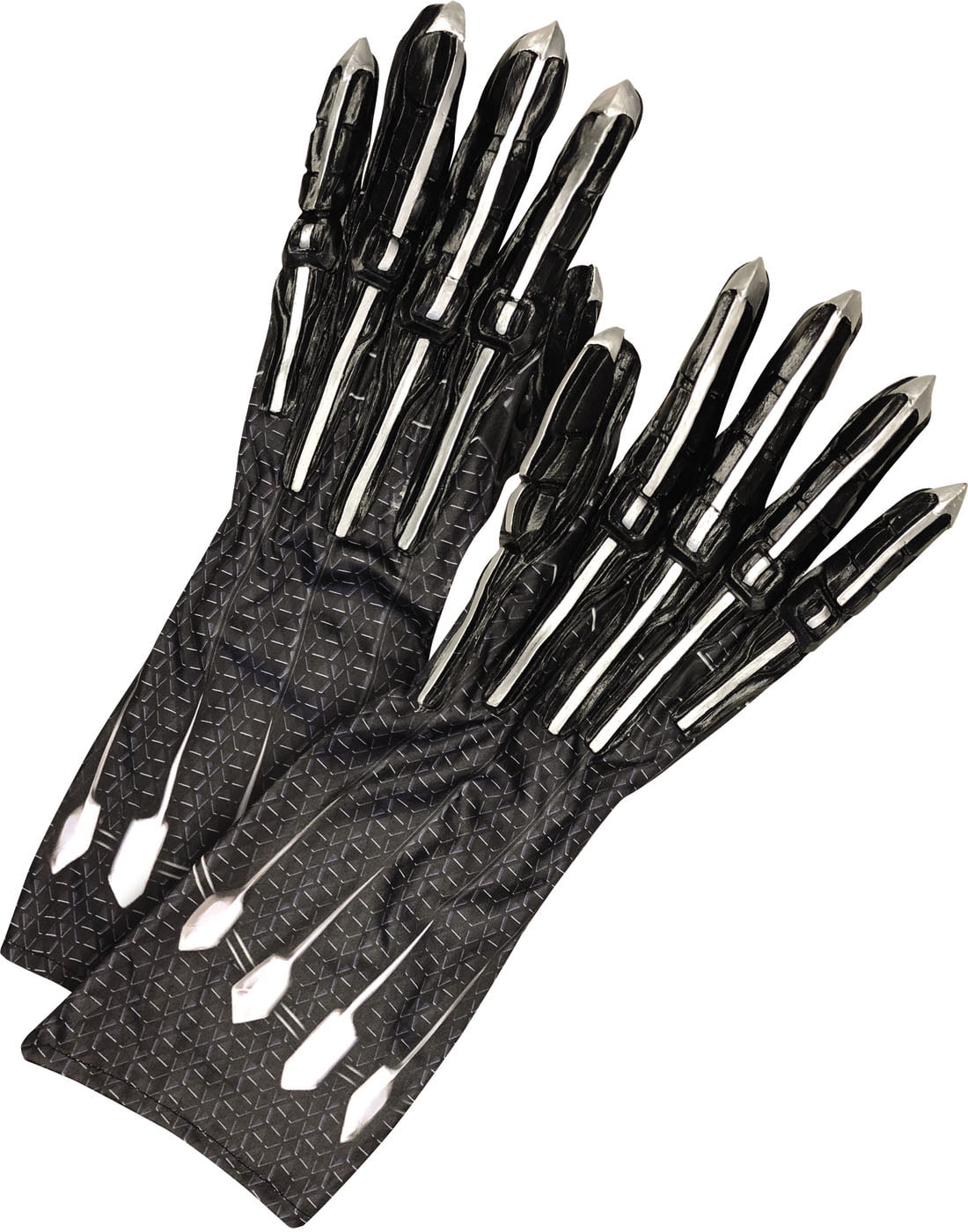 black superhero gloves