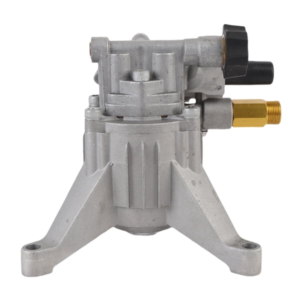 Bomba del émbolo horizontal, 2.2-2.4 GPM Cuerpo de aluminio cuerpo de aluminio 3/4 Pulgadas Bomba de Lavadora de Alta Presión Bomba Pre Oilada para Lavado del Vehículo