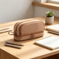 thumbnail image 6 of Back to School Supplies Under 1 Pencil Case Aesthetic Zipper Pencil Bag Large Pencil Bag for Teens School Students and Adults #1462, 6 of 6