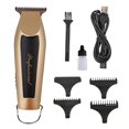 thumbnail image 4 of Portátil Hombres ámbrico de 2 velocidades USB Recargable Eléctrico Barbero Corta de cabello de corte Corta de barba con do negro mejorado Baoblaze Cortadora de pelo eléctrica USB para hombres, 4 of 8
