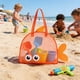 thumbnail image 1 of 8.5Gal Kids Beach Toy Storage Bag Large Capacity Mesh Sand Toy Tote Outdoor Beach Bag For Shovels Carry Bag Orange, 1 of 6