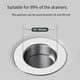 thumbnail image 3 of Sink Stopper with Hair Catcher, Removable Filter Basket for Basin Drain, Anti-Clog Bathroom Strainer, 3 of 5